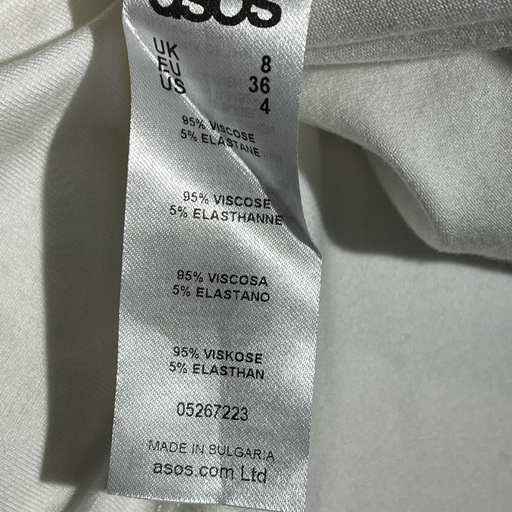 ASOS White Ruffle Tank Top - Picture 11 of 12